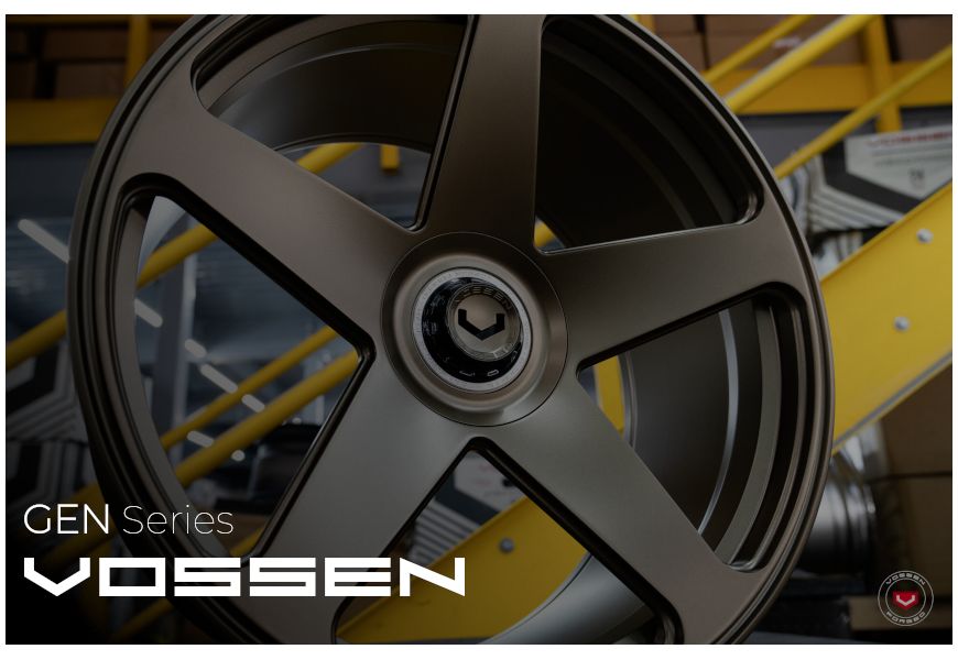 Customowe opcje dekielków Vossen Forged GEN Series