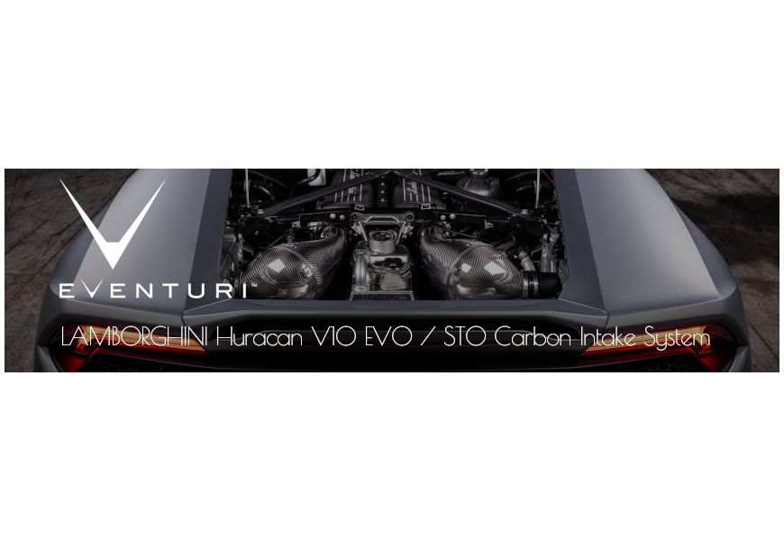 Karbonowy układ dolotowy Eventuri | Lamborghini Huracan EVO / STO