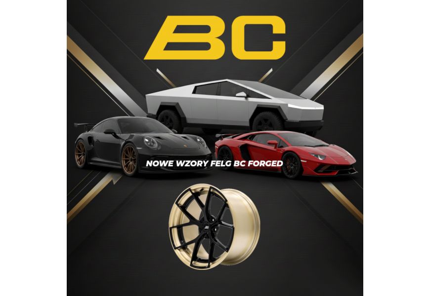 BC Forged pokazało nowe modele felg